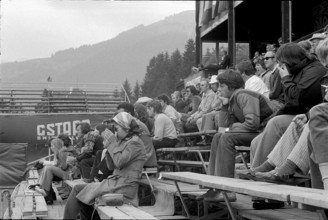 Swiss Open in Gstaad 1972: tennis fans