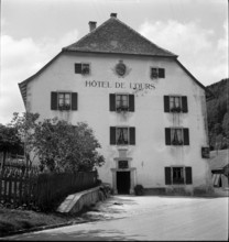 Hotel de l'Ours in Saignelégier, 1943