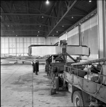 CERN cyclotron solenoid, arrival in Geneva 1955