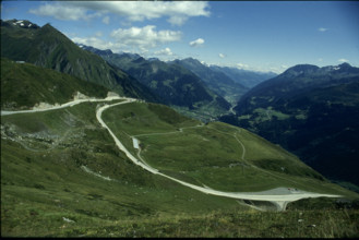 Mountain Pass Road, Gotthard, 1980