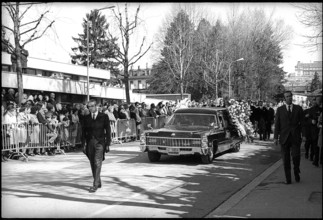 Funeral of Queen Victoria Eugenia of Spain, Lausanne 1969