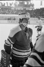 Ice hockey WC 1971: Switzerland - Italy; Gerald Rigolet