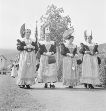 Corpus Christi procession in Appenzell in 1940