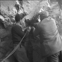 Attinghausen; glass sand quarry; 1953