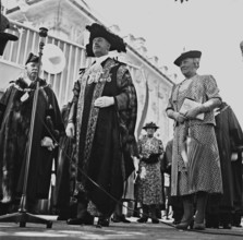 Landi 1939: Lord Mayor of London visiting Zurich