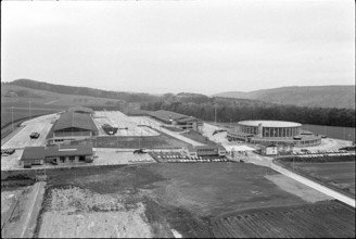 Army motor vehicle park Grolley 1972