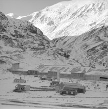 Entry of Grand Saint Bernard tunnel 1963