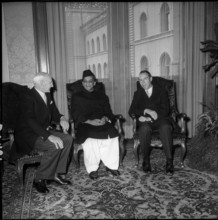 FT Wahlen, ambassador SK Delahvi and Hans-Peter Tschudi