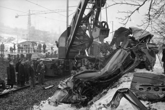Railway accident in Feldmeilen 1971