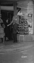 Scene from the Langstrasse in Zurich 1949