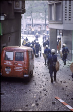 Youth demonstrations in Zurich 1980
