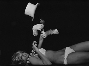 Striptease in the nightclub 'Red House' 1969