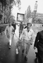 Protest against use of napalm bombs; was in Vietnam