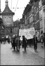 May Day demonstration in Berne 1970