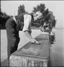 Washing at the Lake Constanze, 1941