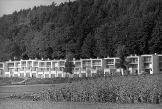 Hegnau ZH: terraced housing estate; 1967