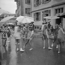 Parade at the Fête des Saisons in Tavannes, 1963