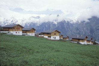 Holiday houses, Grächen 1983