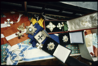 Medals of former SS general Karl Wolff 1983
