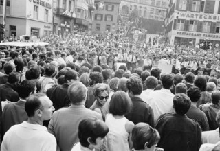 protest against fare increase