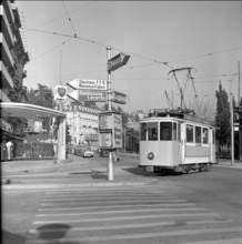 Tramway in Lugano, 1957