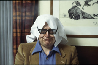 Friedrich Dürrenmatt, writer, 1981