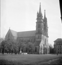 Basel Minster 1945
