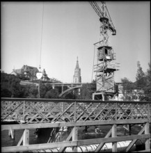 Widening of the Dalmazi bridge; 1957