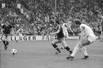 Cup final 1978: GC Zurich - Servette Geneva; Trinchero, Marchi, Ponte, Sulser