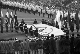Olympic games in Grenoble 1968: Opening ceremony