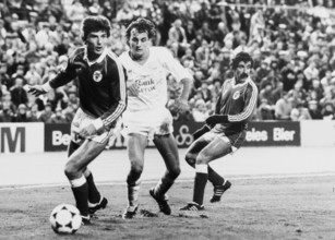 UEFA Cup 1982/83: FC Zurich vs. Benfica Lisbon; Fritz Baur (M)