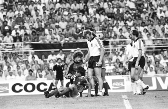 Football WC semi final 1982: France - Germany