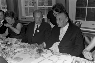 Franz-Josef of Liechtenstein at Zurich's city party, 1971