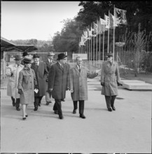 Kai Uwe von Hassel at the Expo 1964