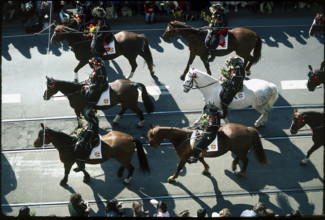 Sechseläuten Zurich; parade 1982