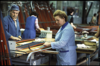 Manufacturing Elan skis in Yugoslavia, 1980
