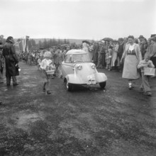 Inauguration of the new bridge over the Reuss; 1955