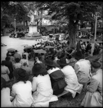 Celebration at Ascension Day in Neuchâtel 1943