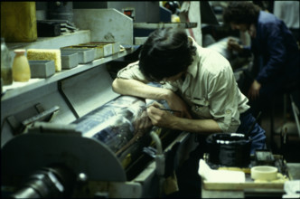 Ringier printers Zofingen 1981: correction of cylinder
