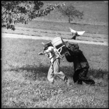 Bear hunting in Konolfingen, 1958