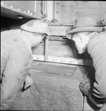 Replacement of the railway bridge in Zurich-Wipkingen 1947