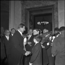 Ludwig von Moos, newly elected federal president; 1963