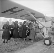 Free flight for nurses, free circuit, 1954