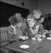 Serbian children on holiday for convalescence in Switzerland, 1942