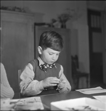 Serbian children on holiday for convalescence in Switzerland, 1942