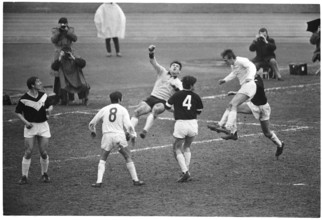 NLA 1968/69: FC Zurich - FC Lugano; Goalkeeper Mario Prosperi