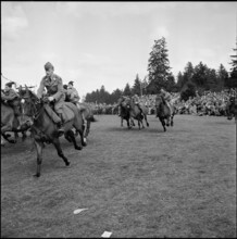 53rd Marché-Concours Saignelégier, boys race, 1956