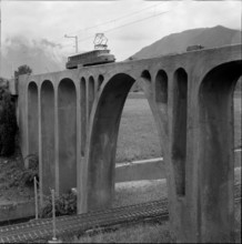 Railway Bridge, Swiss Miniature Melide, 1959