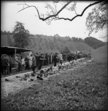 Historical shooting match in Küssnacht, 1945