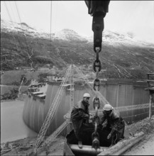 Valle di Leidam: building site around 1960